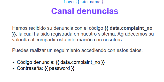 correo denunciante