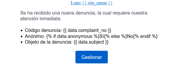 correo gestores denuncias