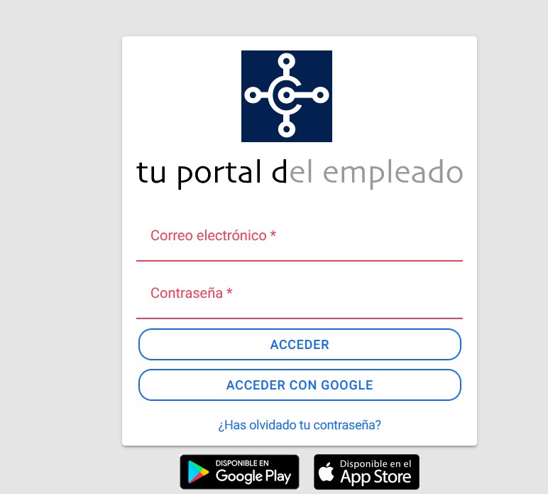 personalización logo inicio sesión