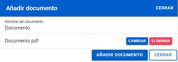 Pantalla Documentos